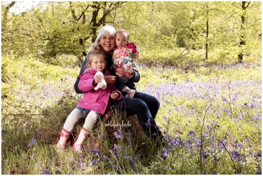 beautiful grandmother with grandaughters family portrait at Wentwood