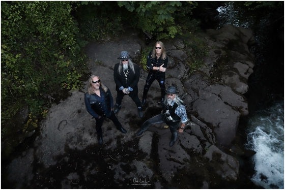 welsh rock band by Blaenavon river